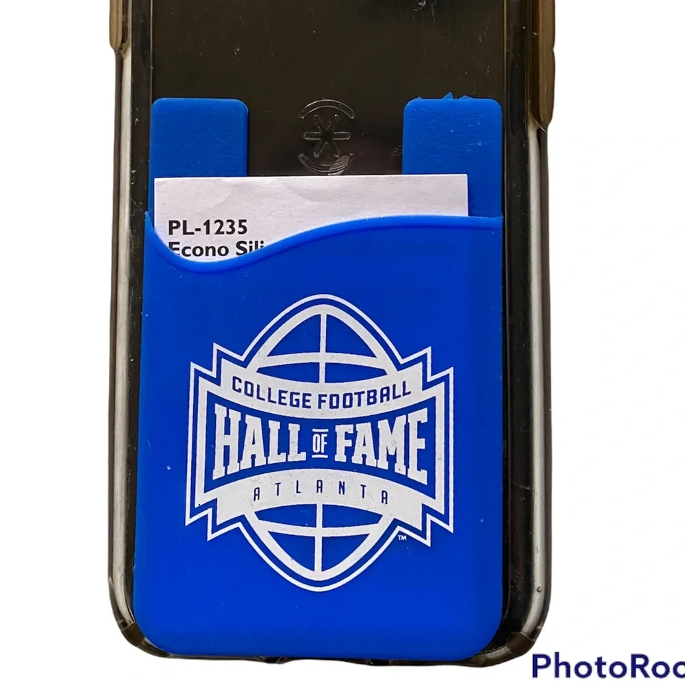 Football College Hall of Fame Silicone Phone Pocket